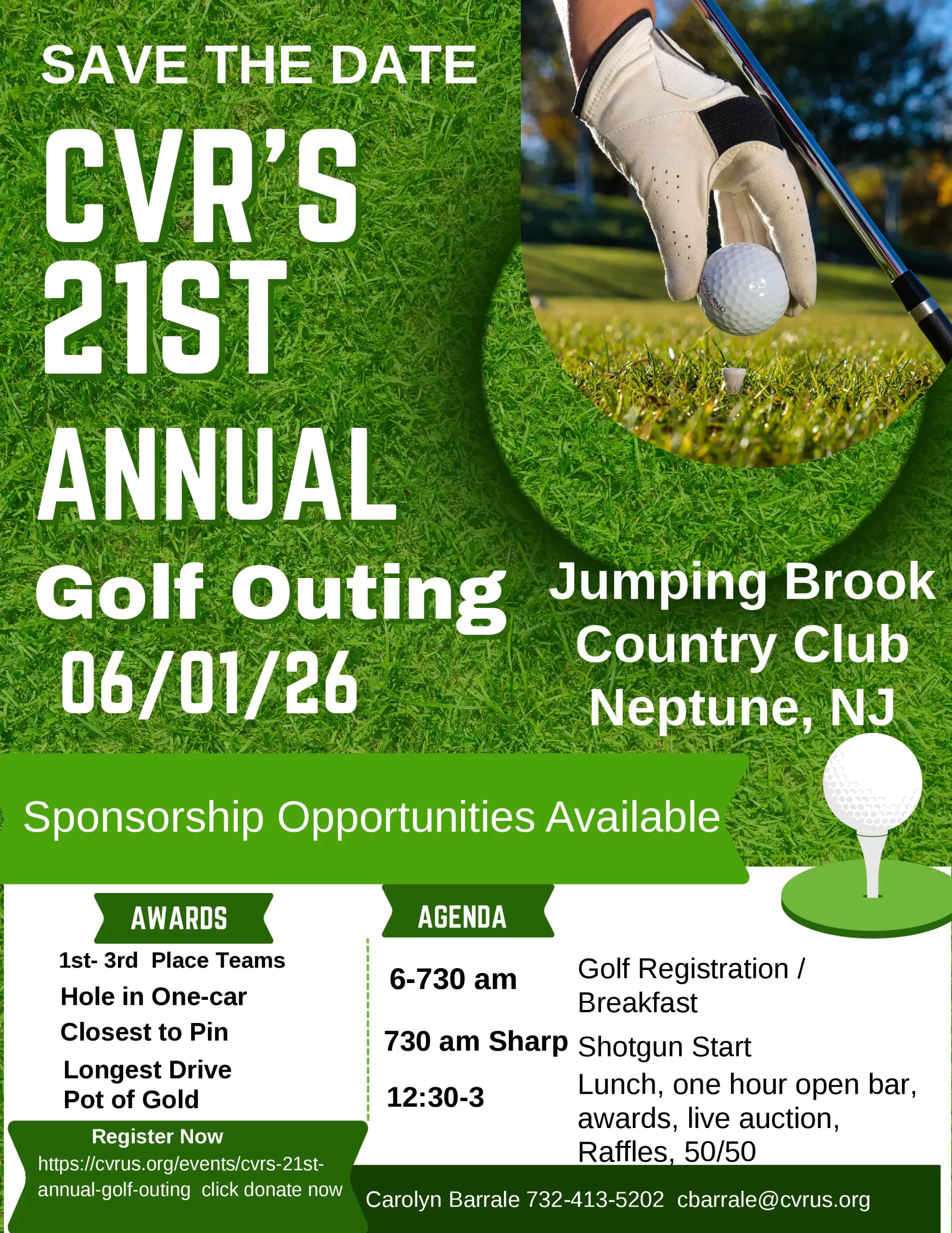 CVR’S 21st golf Outing